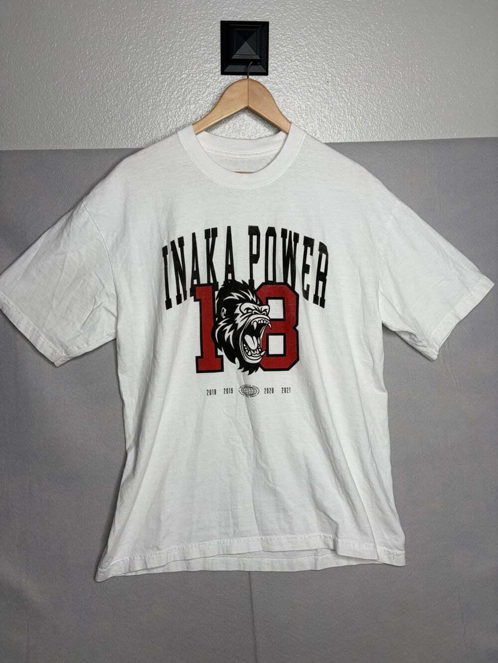 Mens Inaka Power Hawaii Gym Athletic Streetwear Graphic Shirt Size L